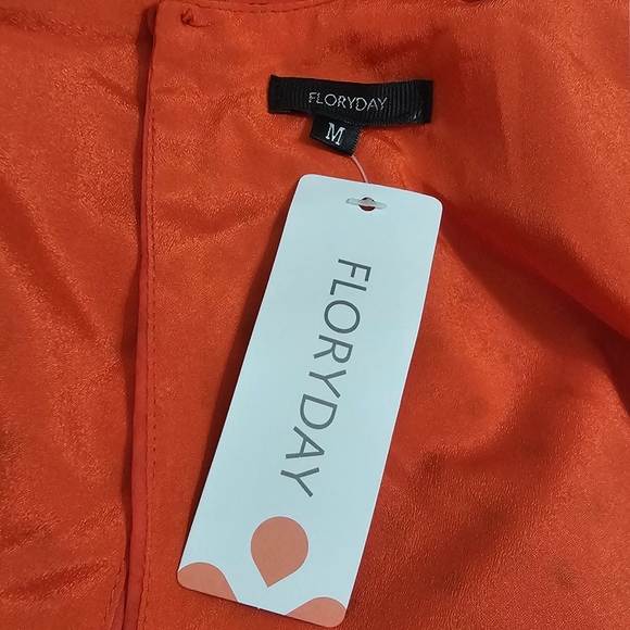 Retro Floryday Red & Black Polka Dot Waist Gathered Open back Sheath Dress - Picture 8 of 9